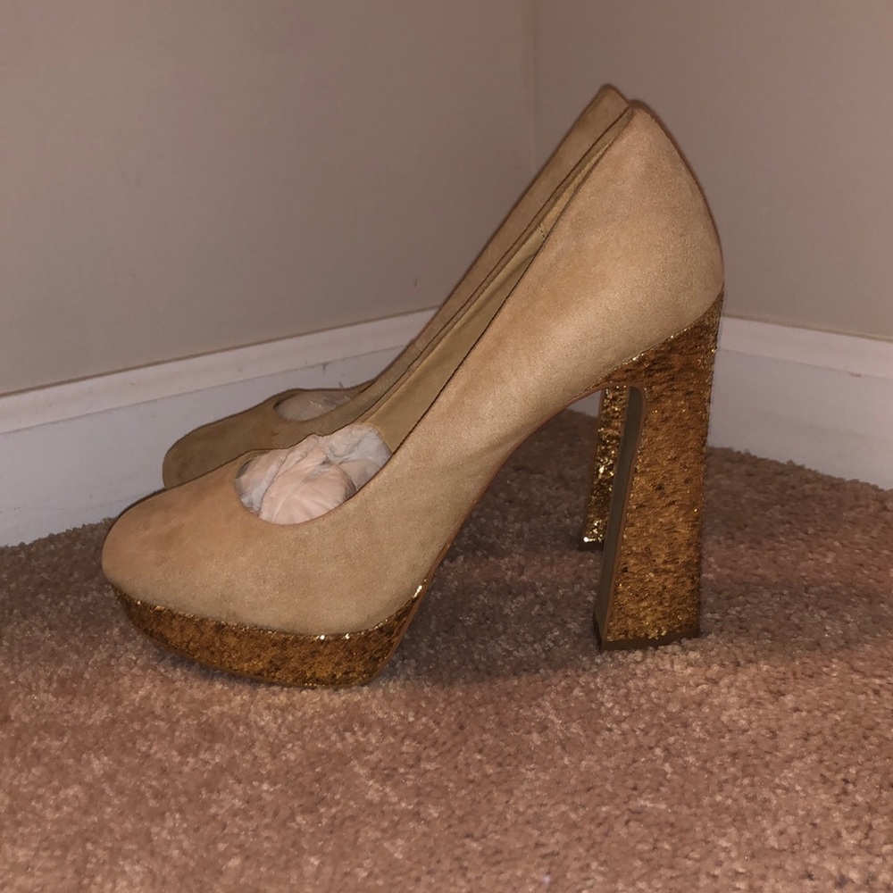 Glitter heels
